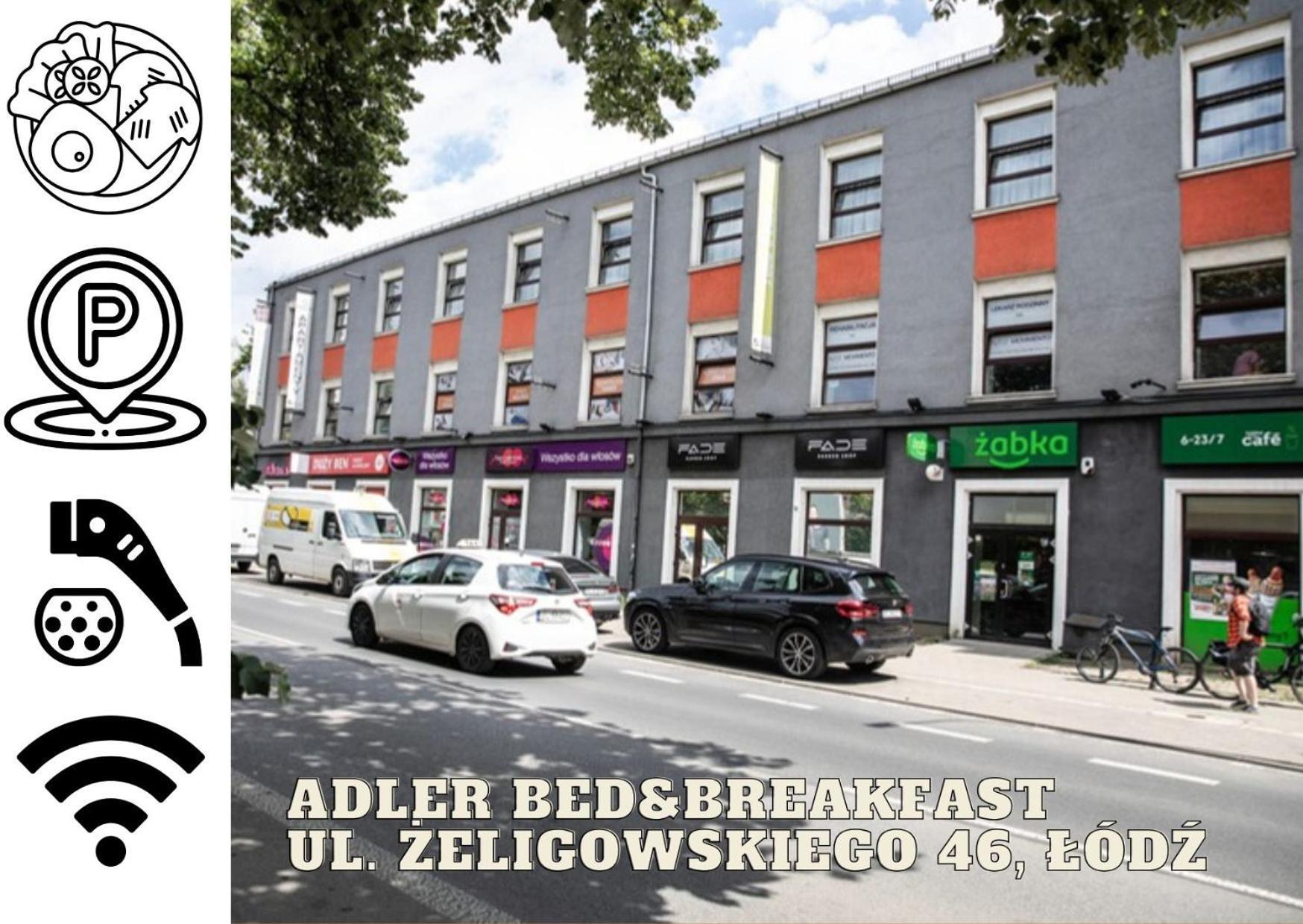 New Adler Bed & Breakfast Łódź Zewnętrze zdjęcie